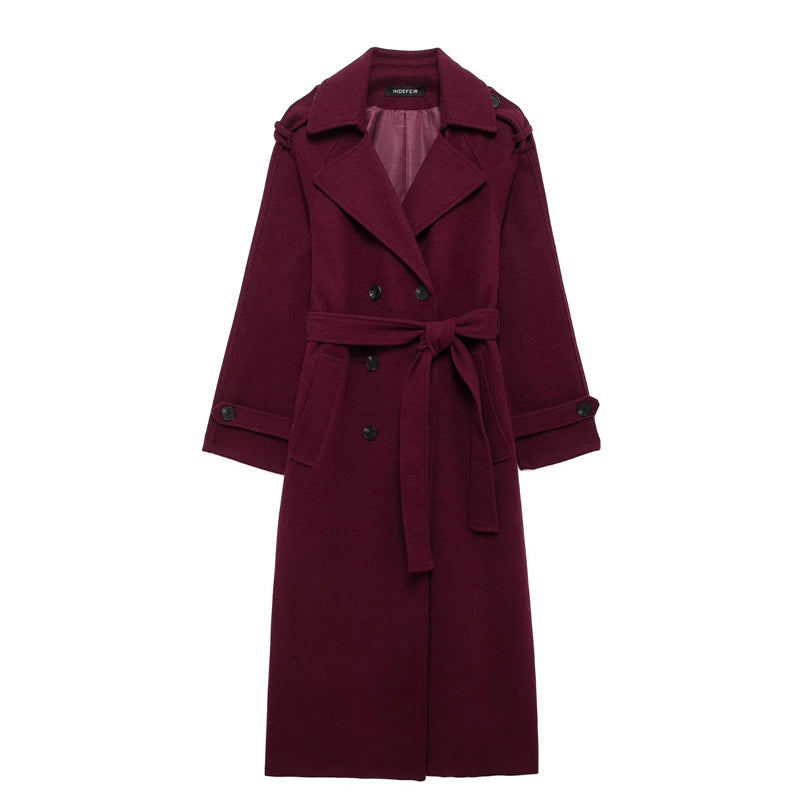 Hannah stilvolle Trenchcoat
